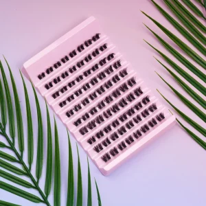 FD07 Handmade Synthetic Hair Mixed Length Individual Lashes Cluster DIY Eyelash Extensions Natural to Dramatic Styles