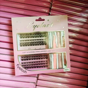 FG12 Individual Cluster Eyelash Extensions Segmented Lashes DIY Cluster Eyelash Extensions