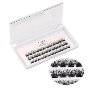 FX-J34 8mm Short 0.07C DIY Eyelash Extension Fan Lash Clusters
