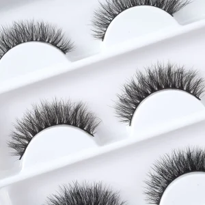 FX Z01 Handmade Full Strip Eyelashes Sofr Fluffy False Eyelashes Customize Eyelash Strips Makeup Tools Supplier Cils