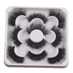 FX Z24 False Eyelashes 5 Pairs Full Strip Eyelashes 6D Fluffy Eye Lashes Customize Lashes Manufacturer Eyelash Supplier