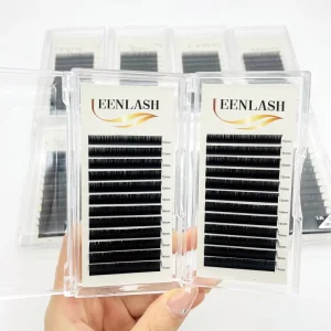 Factory Cashmere Lash Extensions 0.05 C Curl 7 15mm Matte Black Salon Use Vegan Cruelty Free Full Volume Eyelash trays