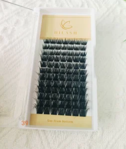 Factory Custom Cluster Lashes 13mm Lash Cluster Custom logo Lash Cluster Only