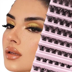 Factory Customized Foreign Trade Natural Segmented Grafting Handmade for Materials Single Cluster Europe America Eyelashes