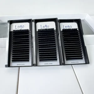 Factory Direct 16 Rows Mega Volume Lashes Matte Black Silk Lashes for High end Beauty Salons and Lash Experts