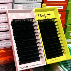 Factory Direct Custom Packaging Classic Volume Individual Lash Extensions for Beauty Salon