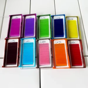 Factory Direct Densely Packed Eyelash Extensions Pointy Base Individual Lash Extensions for Professional Salons