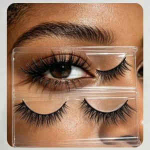 Factory Direct Handmade Radiant Natural Full Strip Lashes 3D 5D Synthetic Hair Eyelashes Custom Logo False Eyelashes for Daily