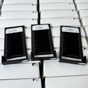 Factory Direct High Density Eyelash Extensions Precision Curl Volume Lashes for Professional Lash Services