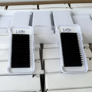 Factory Direct No Gap Individual Lash Extensions Deep Black Lash Tray for Premium Professional Lash Extension Service