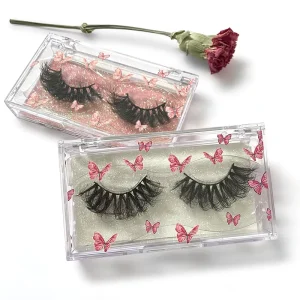 Factory Faux Mink Eyelashes False Lashes Vendor Lashes Private Label 25MM 3D Faux Mink Eyelash with Custom Box