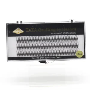 Factory New Design V Shape Fishtail Luxury Lashes Collection DIY Lash Extension OEM ODM Cluster Lashes