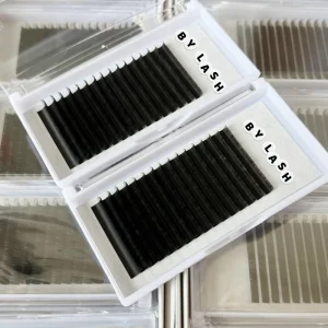 Factory Price 0.03 0.05 0.07 Volume Individual Eyelash Extensions Soft Matte Cashmere Velvet Black Lash Custom Lash Extension
