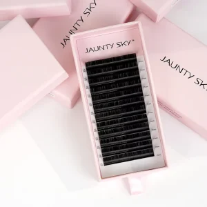 Factory Price 0.05mm Matte Black Lash Tray Mixed 8 25mm Volume Eyelash Extensions Cils Cashmere Eyelashes