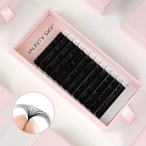 Factory Price 0.07mm Matte Black Lash Tray Mixed 8 25mm Volume Eyelash Extensions Wimper Cashmere Eyelashes