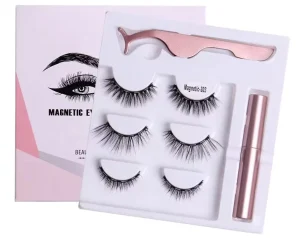 Factory Price Amazing Light Weight Magnetic Eyeliner Eyelashes Set 3 5 10 Pairs Magnetic Eyelashes