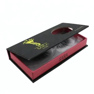 Factory Price Cruelty Free Reusable MDS 3D Natural Mink Eyelash Full Strip Lash Black Cotton Band Private Label