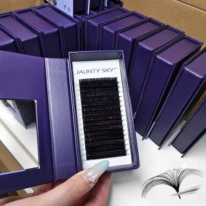 Factory Price Custom Logo Lash Extension 0.20mm Eyelash Tray 8 15mm Mixed Volume Eyelashes Pestanas