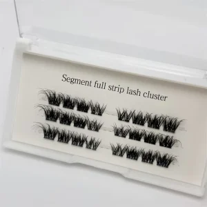 Factory Price Custom Logo Packaging Cluster 0.07 False Eyelashes C D DD DIY Individual Lash Extensions Supplier