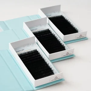 Factory Price Faux Cil 1 Second Easy Fan Lash Extension Trays False Eyelashes Vendors Cashmere Lashes Volume Eyelash Extension