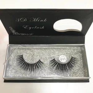 Factory Price Handmade Luxury Cruelty Free Reusable False Eyelashes 100% Natural Mink Fur Full Strip Lashes Black Eyelash