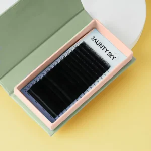 Factory Price Individual Matte Cashmere Silk Lashes Extension High Quality Eyelash Extensions Trays