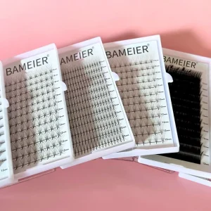 Factory Price Lash Pro Made Fan 2d 3d 4d 5d 6d 7d 10d 16d 20d Whispy Individual Silk Premade Eyelashes Extension