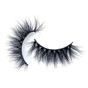 Factory Price Lashes High Quality Full Strip Lashes Handmade Natural 3D Mink Eye Lashes