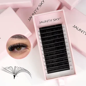 Factory Price Luxury Matte Black Lash Tray 8-25mm Volume Eyelash Extensions Cils Cashmere Eyelashes