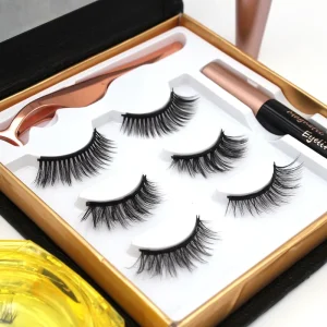 Factory Price Magnetic Mink Eyelashes 3d Eyeliner Magnetic Eyelashes