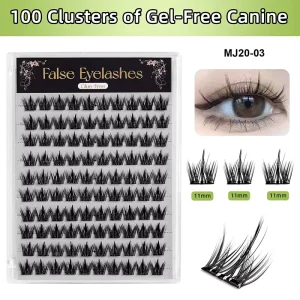 Factory Price New No Glue Self Adhesive Lash Sets Waterproof Reusable Glueless Eyelashes Beginner Friendly