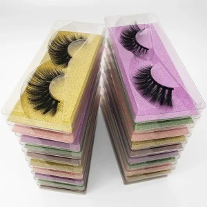 Factory Price Self Adhesive Half Lash Strip 100% Hand Made Black Cotton Band Fox Eye Reusable Synthetic Hair Half Lash Bulk