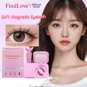 Factory Price Soft Magnetic False Eyelashes Kit Set Full Strip Natural Style Comfortable Custom Package No Glue Needed