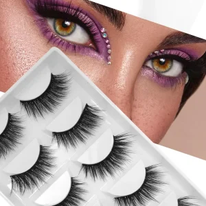 Factory Private Label Full Strip Lashes False Eyelashes