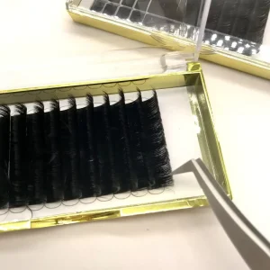 Factory Silk Lashes Easy Fans Professional Eyelash Individual 12 Rows Classic Eyelash Extensions