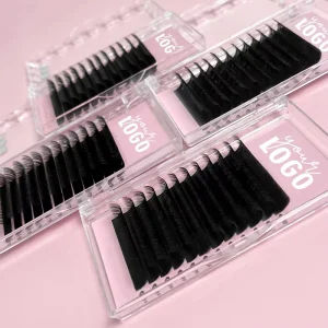 Factory Supply Silk Premium Lash Extension Siberian Individual Faux Mink Eyelash Ex