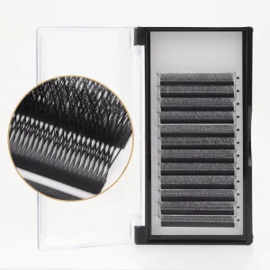 Factory W V Y Shape Volume Eyelash Extension Individual False Eyelashes W Weave 0.07 0.05 Lashes Private Label Lash Extensions