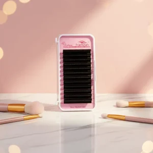 Fadvan Bottom Easy Fanning Soft Matte Black Mix Lashes Tray 0.03 0.05 0.07 Cashmere Eyelash Extensions