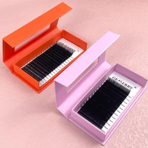 Fadvan Lash Supplies Cashmere Lash Extensions Eyelashes Individual Eyelash Extensions Classic Matte Black Lash Trays
