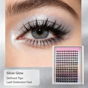 Fairy Cluster Lashes Mixed 8 16mm Segmented Fiber DIY Self Apply Wispy Individual Lash Extensions OEM for Beauty Salon