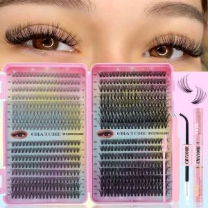 Fairy Style Manga Cluster Lashes Segmented Eyelashes Cosplay Makeup DIY Individual Lash Extension Kit Faux Mink Private Label