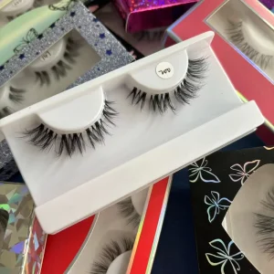 False Black D Curl Segment Eye Lashes Mink DIY Segment Strip Eyelash Lash Cluster Extension Glue Kit