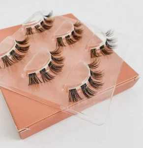 False Black D Curl Segment Eye Lashes Mink Diy Segment Strip Eyelash Lash Cluster Extension Glue Kit