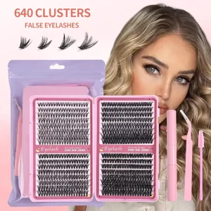 False Eyelashes Factory Bulk Hot Melt Single Clusters 30 100pcs Mixed Packs EU & US Styles