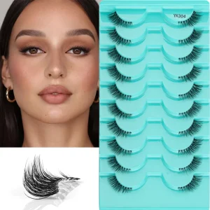 False Eyelashes Individual Lash Clusters Manga Fluffy Soft Natural Anime Lashes Extension Supplies Beauty Makeup Product Kit