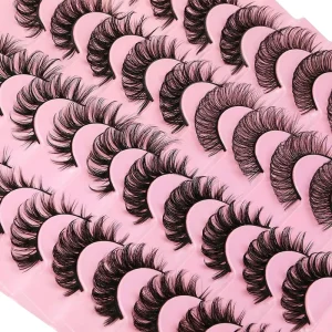 False Eyelashes Manufacturers Russian Volume False Eyelashes Thick Eyelashes 3D Russian Volume