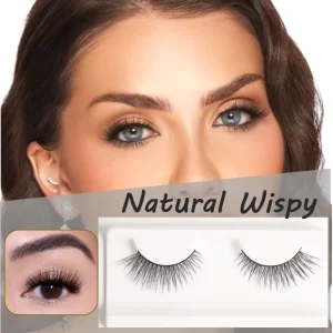 False Eyelashes Professional Volume Wispy Lashes Custom Logo 3d False Eyelashes Korean Pbt Fiber Eyelashes Vendor
