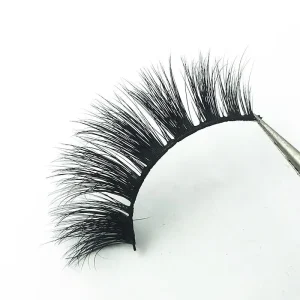 False Eyelashes Real Mink Lash Private Label Fur Mink Lashes Natural Soft 3D Effect Mink Eyelashes Vendors