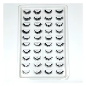 False Lashes Real Mink Eyelashes Faux Cils Cruelty Free Wispy Mink Full Strip Eyelashes