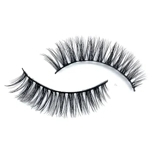 False Lashes Wispy Soft 3D Silk Eye Lashes Private Label Silk Lashes